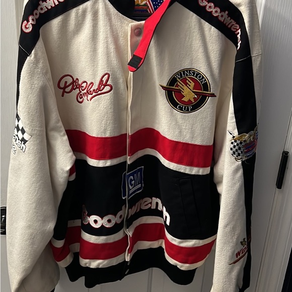 Vintage Dale Earnhardt Jeff hamilton Winston cup Jacket size 2X tag is faded - Picture 2 of 10